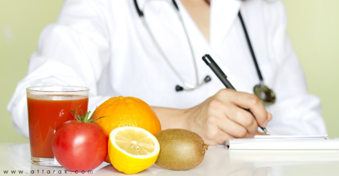 بررسی تاثیر رژیم غذایی در درمان و سلامت جسم