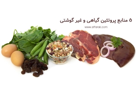 5 منابع پروتئین گیاهی و غیر گوشتی