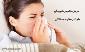 درمان علائم سرماخوردگی با چند راهکار ساده خانگی