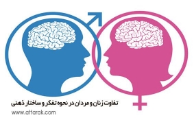 تفاوت زنان و مردان در نحوه تفكر و ساختار ذهنی