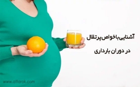 آشنایی با خواص پرتقال در دوران بارداری