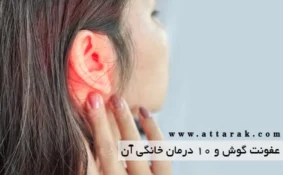عفونت گوش و 10 درمان خانگی آن