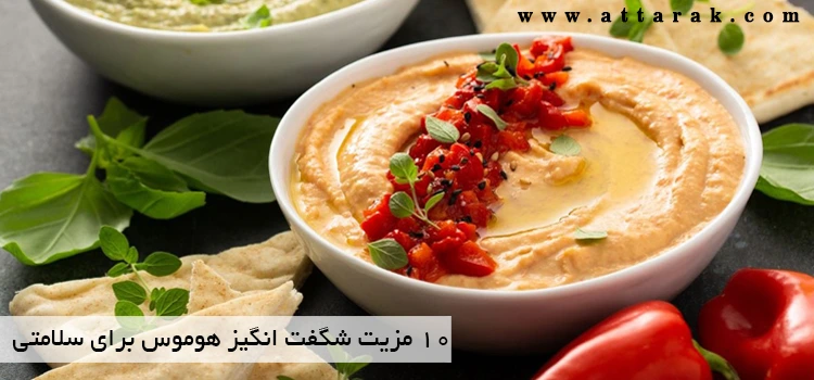 10 خاصیت شگفت انگیز هوموس برای سلامتی