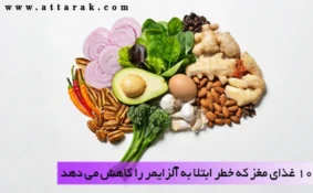 10 نوع از مفیدترین مواد غذایی ضد آلزایمر