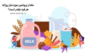 مقدار پروتئین مورد نیاز روزانه هر فرد چقدر است؟