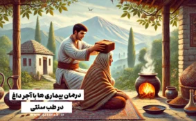 درمان بیماری ها با آجر داغ در طب سنتی