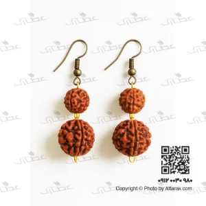 گوشواره های رودراکشا مدل هم آوا