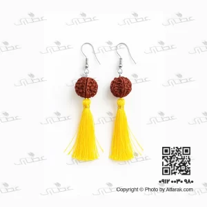 گوشواره منگوله ای رودراکشا