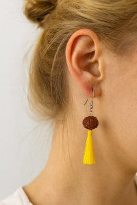 گوشواره منگوله ای رودراکشا